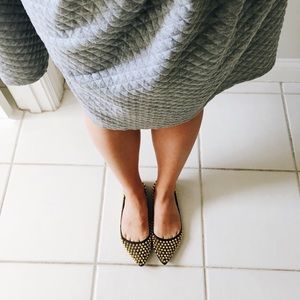 Steve Madden studded flats